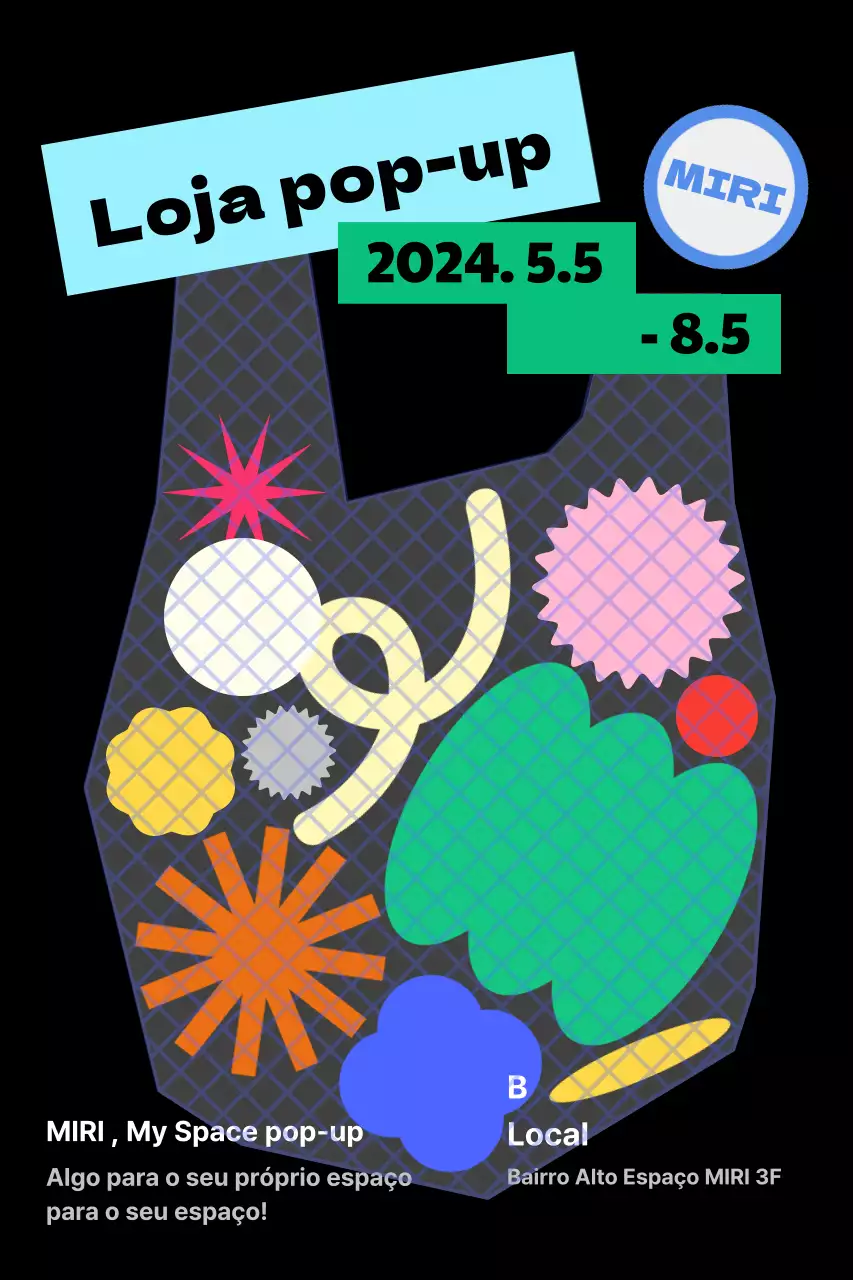Promova a sua loja pop-up com um carrinho de compras cheio de artigos