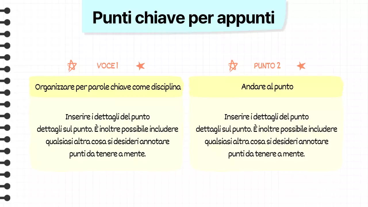 Sui foglietti per appunti kitsch in giallo e arancione