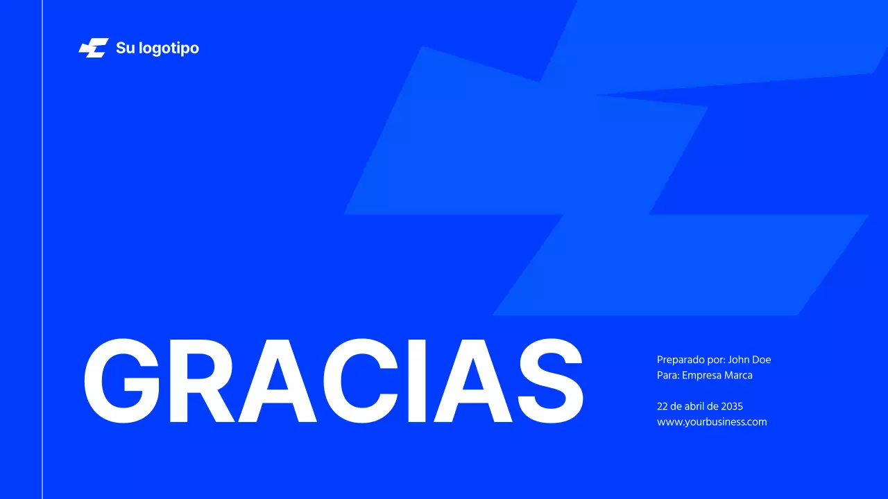 Blanco Azul Negrita Tono frío Limpio Directrices de identidad de marca Instrucciones