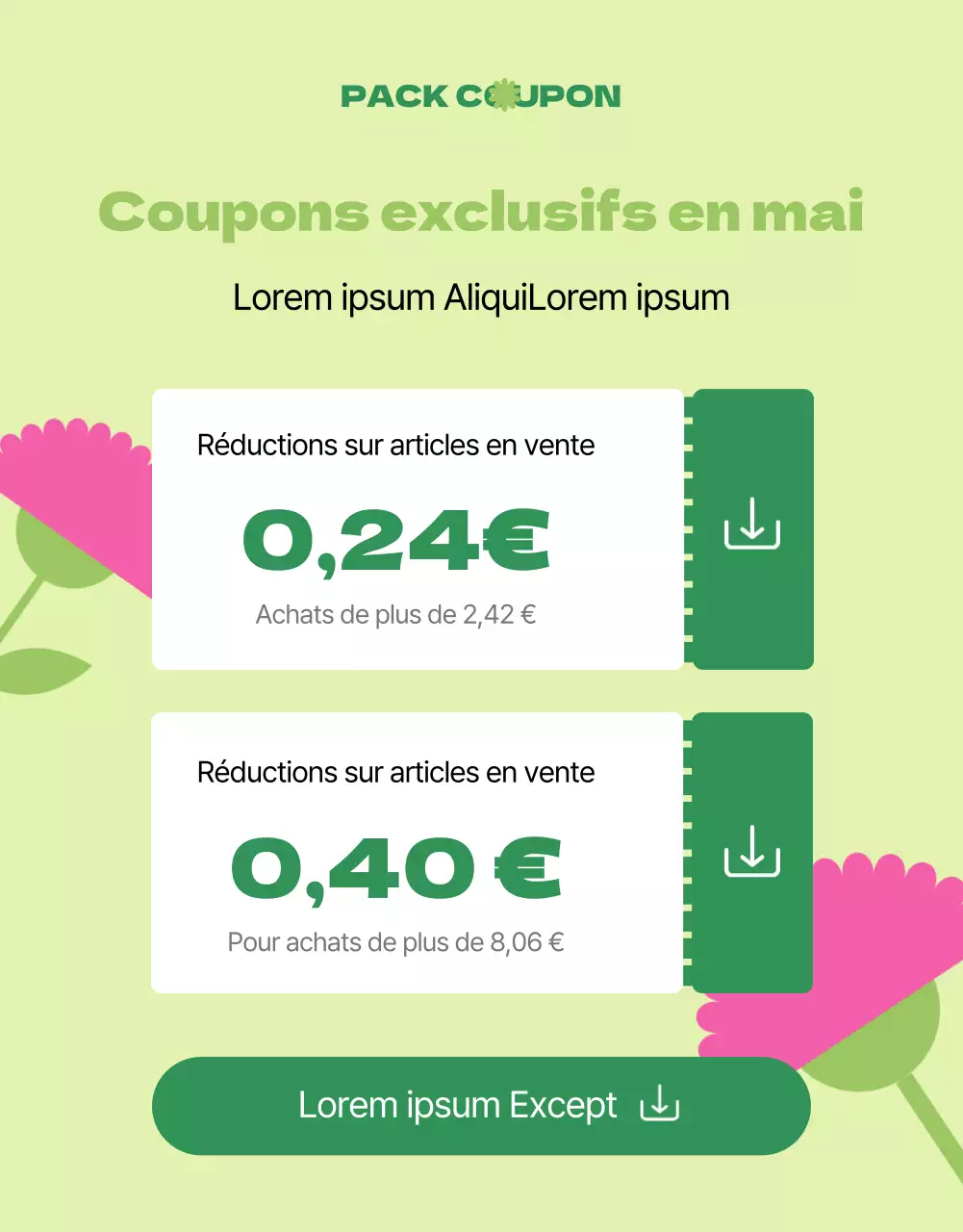 Promouvoir un mois de l'habitat vert et kitsch