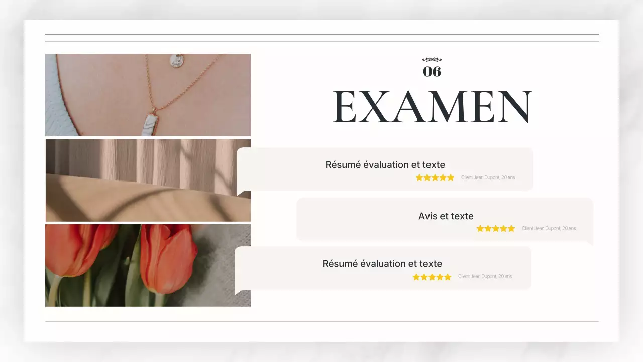 Promouvoir une marque de luxe en blanc et bleu marine