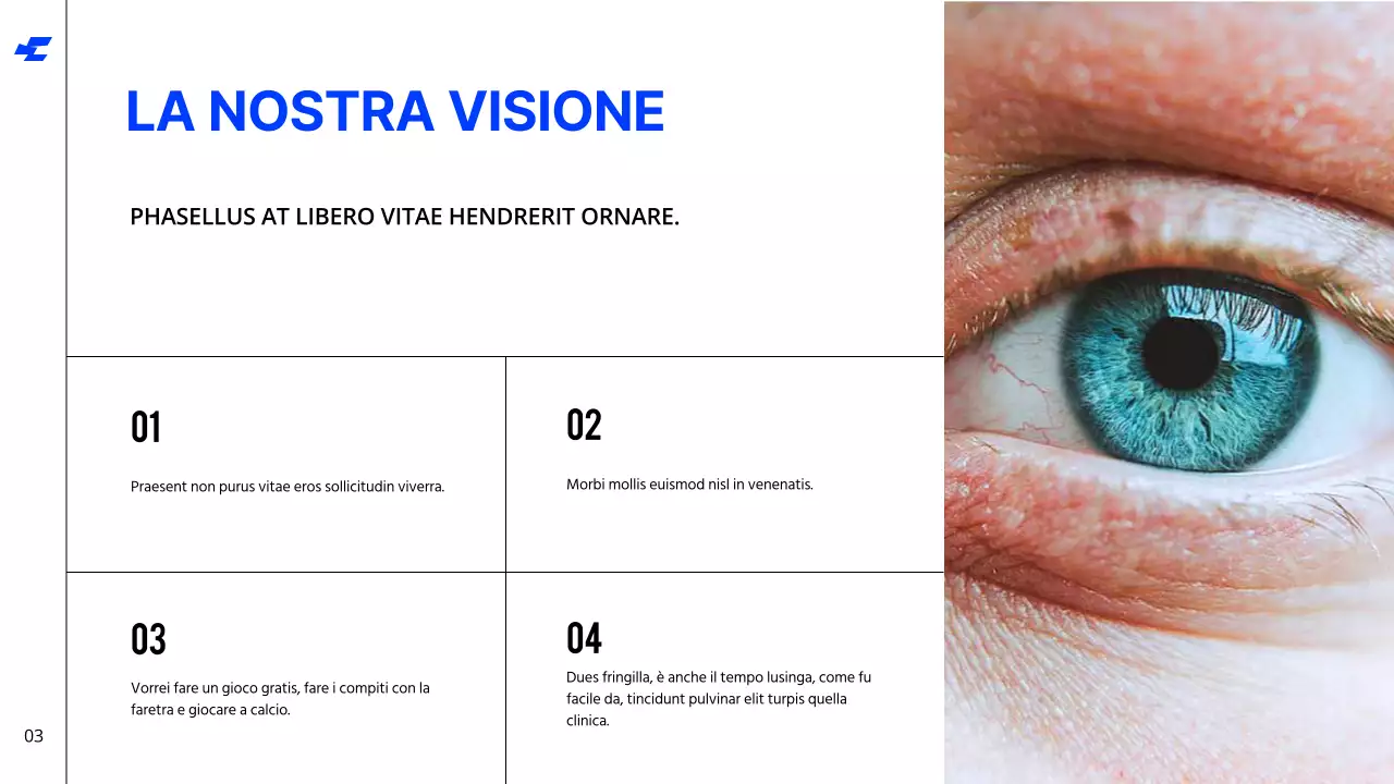 Bianco Blu Grassetto Tono freddo Pulito Linee guida dell'identità del marchio Istruzioni