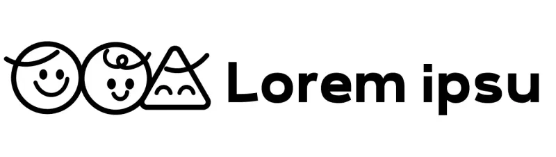 A cute-looking youth counseling center organization with children's illustrations and text