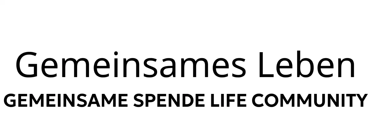 Ein Schriftentwurf mit einem Logo in Form einer Person und einer zentrierten Ausrichtung