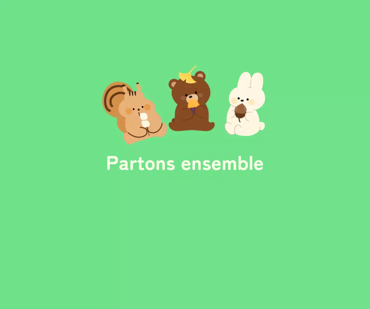 Célébrez votre club de camping avec de jolies illustrations d'animaux