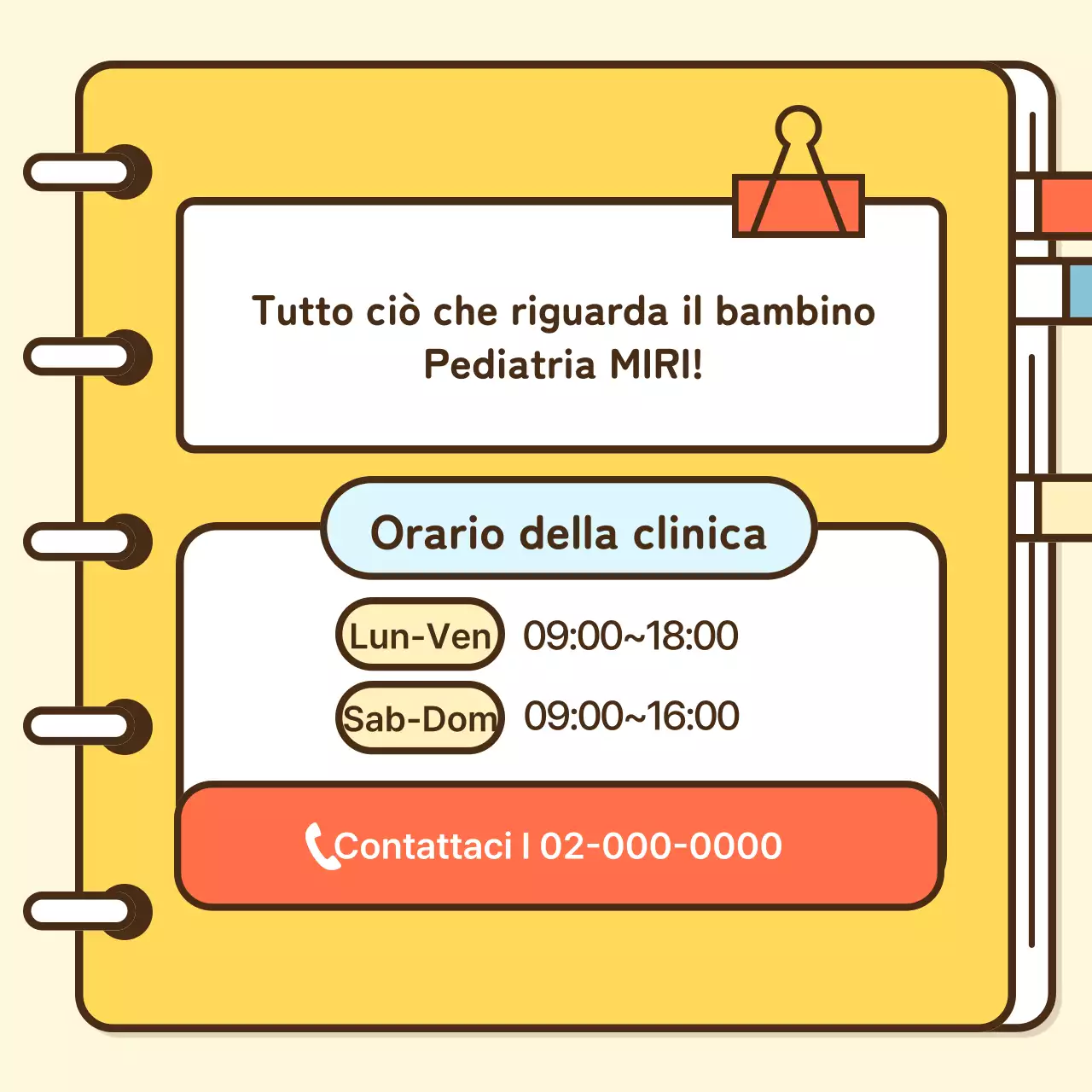 Tutto sulla genitorialità con il bambino giallo e arancione