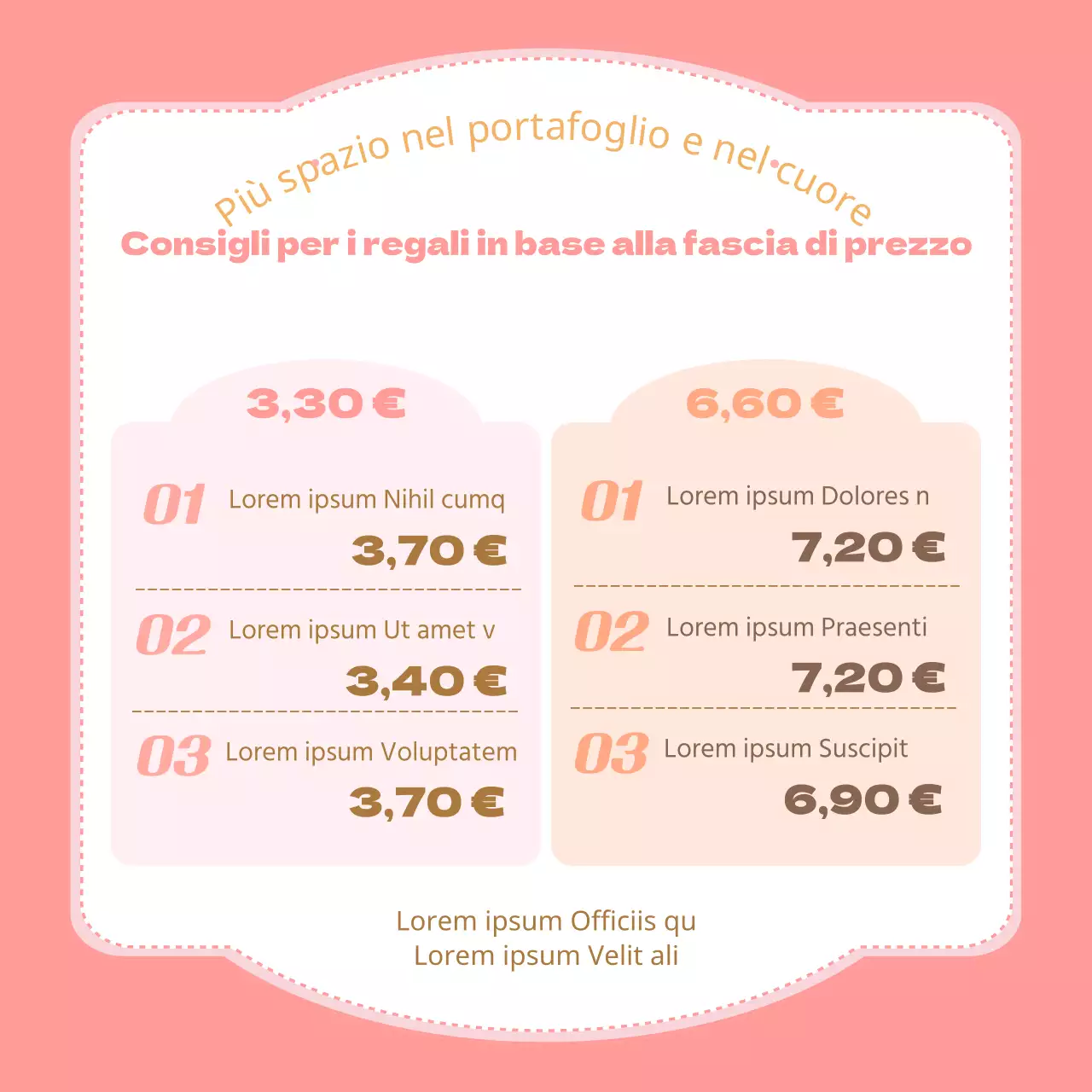 Promuovere simpatici regali per la festa della mamma in rosso e rosa