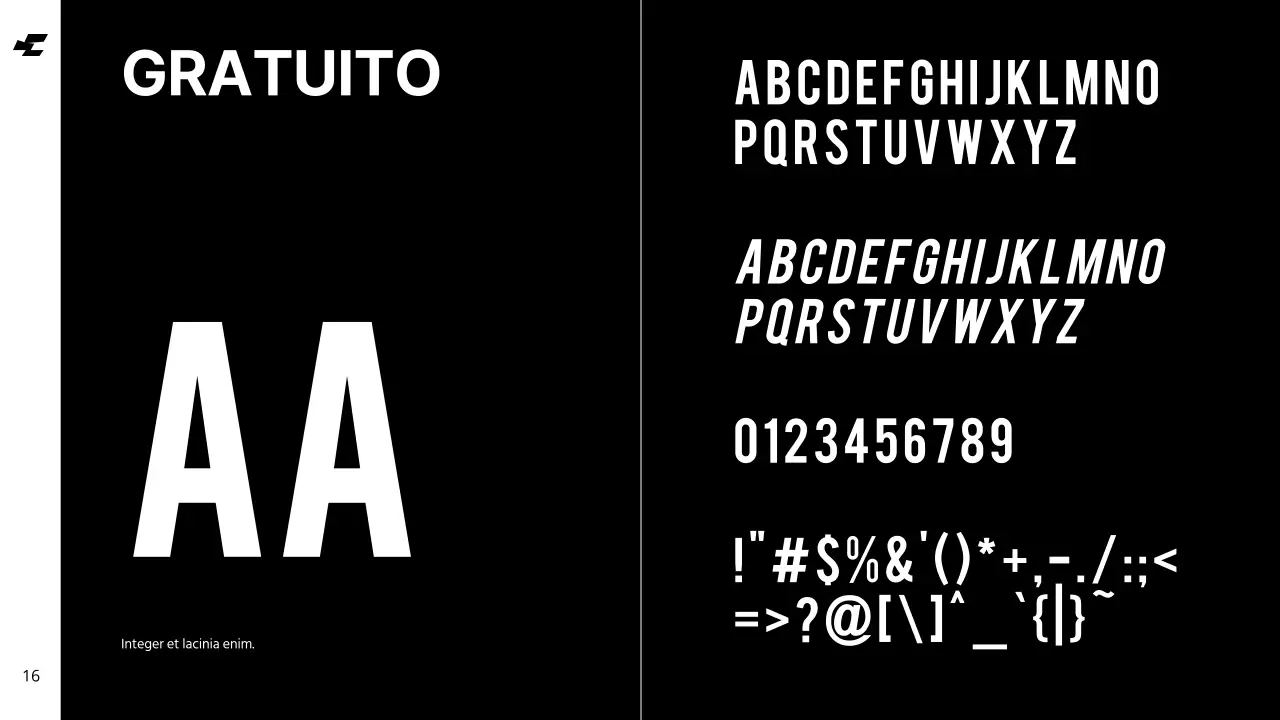 Bianco Blu Grassetto Tono freddo Pulito Linee guida dell'identità del marchio Istruzioni