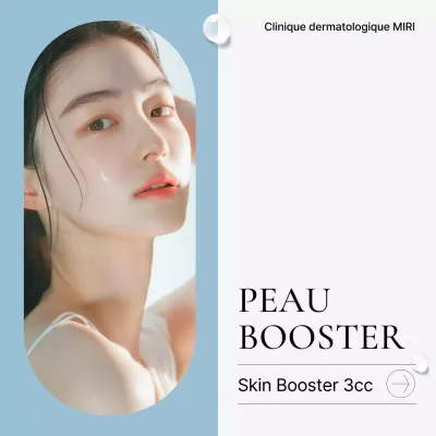 Procédures de marketing hospitalier pour promouvoir un cabinet de dermatologie simple, blanc et bleu clair