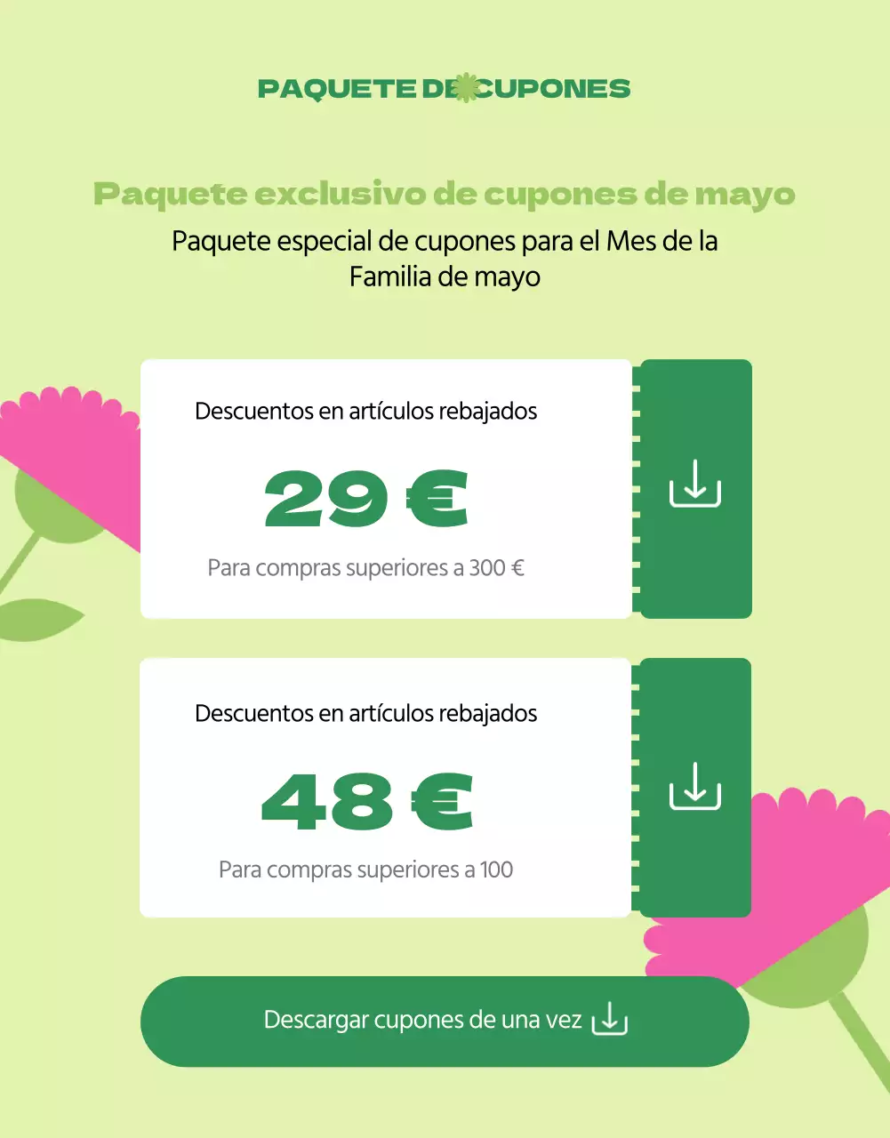 Promover un Mes del Hogar verde y kitsch