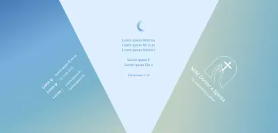 Versículos bíblicos emotivos con degradados para promocionar su iglesia