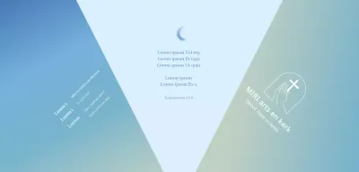 Emotionele Bijbelverzen met kleurverlopen om je kerk te promoten