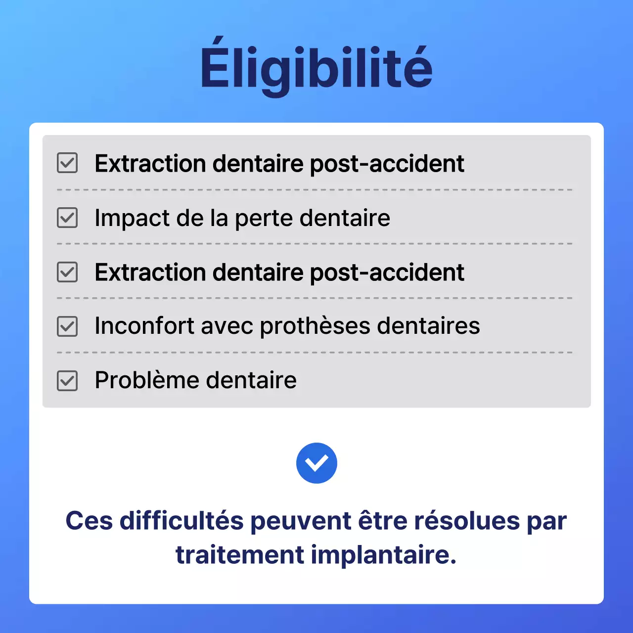Promotions de Blue's Simple Implant Dentistry