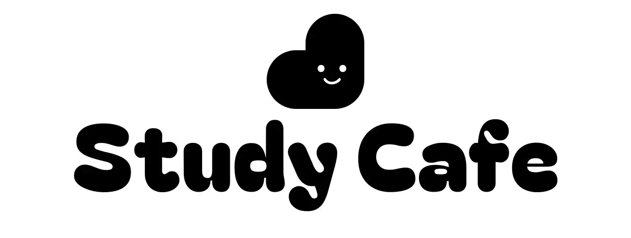 Study Cafe Reading Room logo in a rounded typeface
