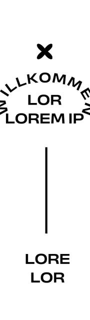 Einfaches Corporate Welcome Kit mit floralen Illustrationen