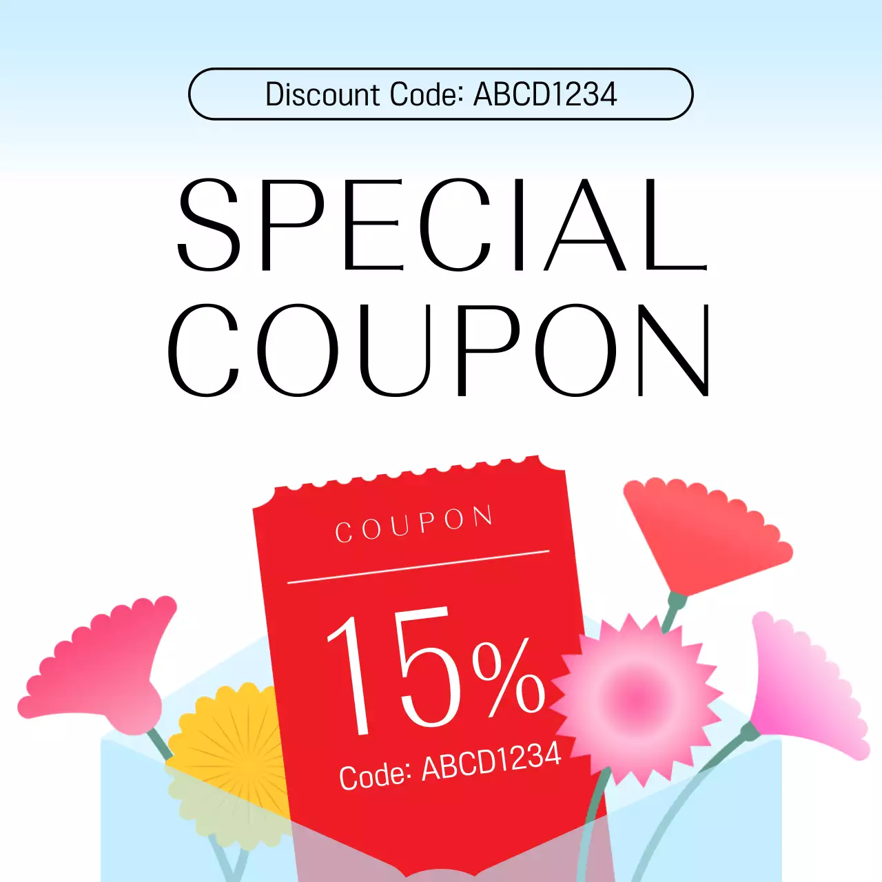 Blue Modern Event Promotion Instagram Carousel