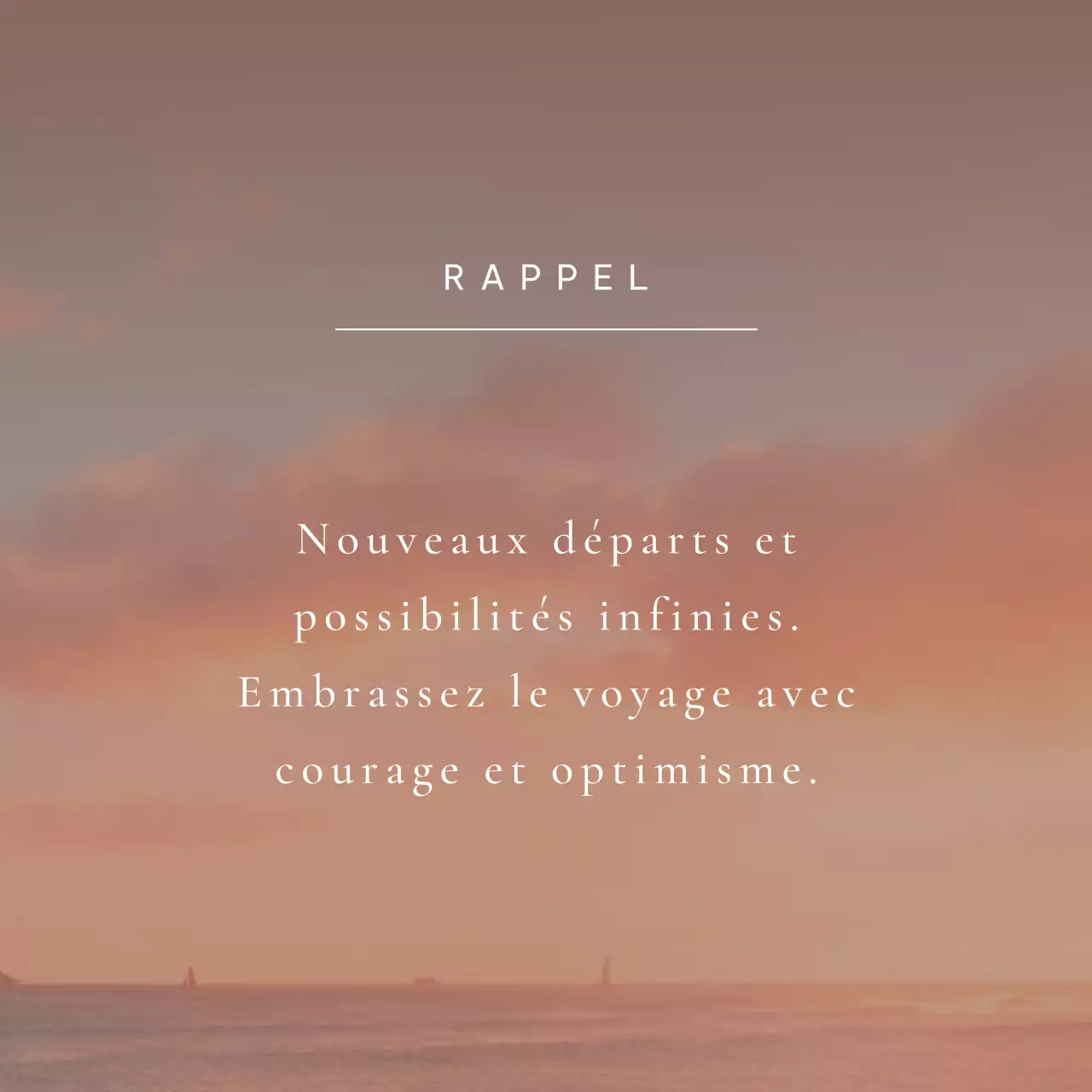 Orange Simple Motivational Quotes Publicity