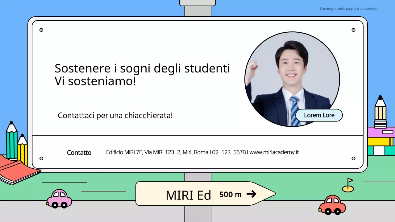 Guida alla piccola scuola di Blue