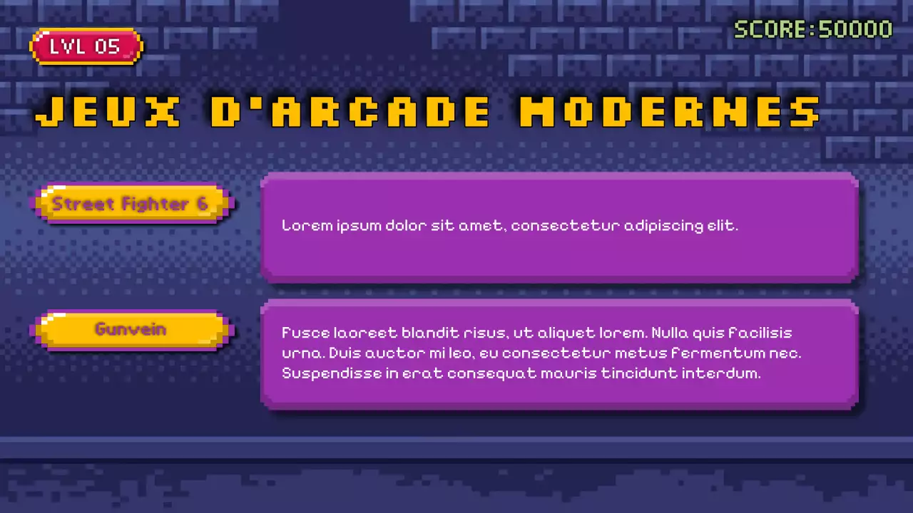 Lavender Animation Pixel Lecture Material