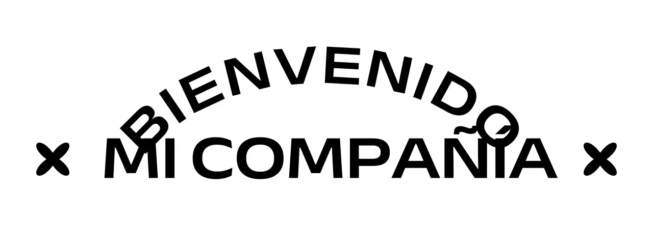 Kit de bienvenida corporativo sencillo con ilustraciones florales