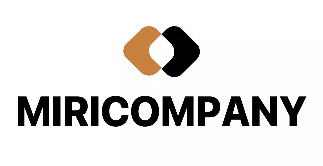 Classy corporate founding statement in serifs