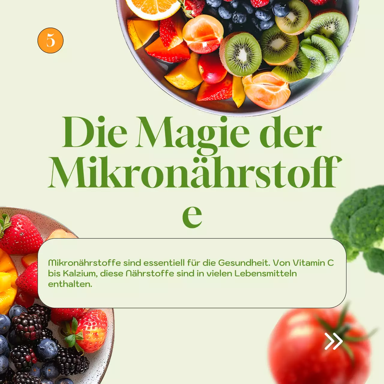 Grün Natürlich Gesund Strategie