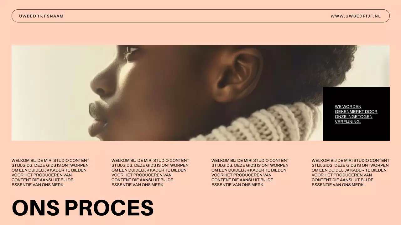 Introductie van Blue Minimal Business