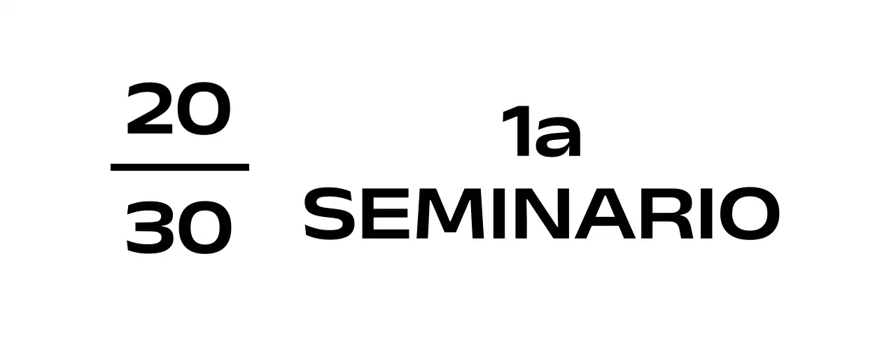 Seminario aziendale semplice con logo illustrativo quadrato inclinato