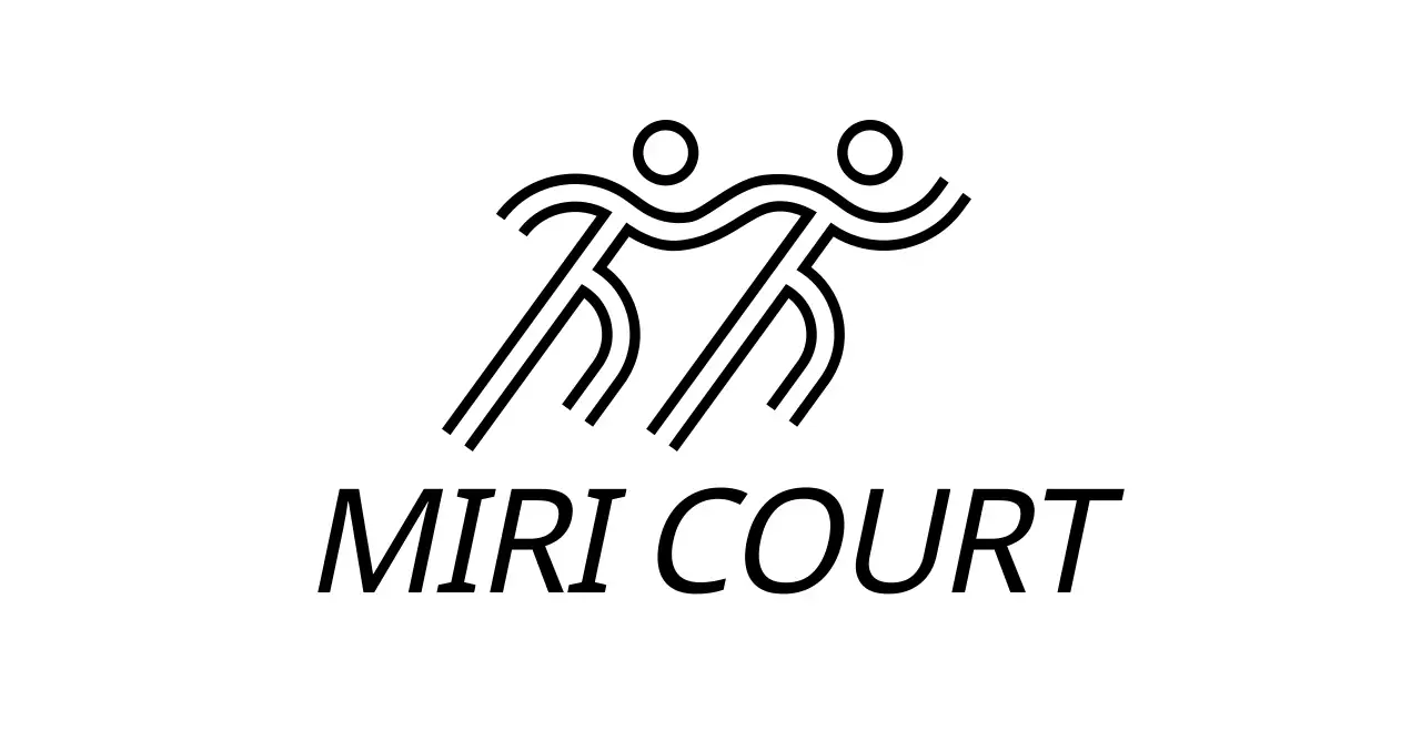 Compétition de course simple avec illustrations de coureurs