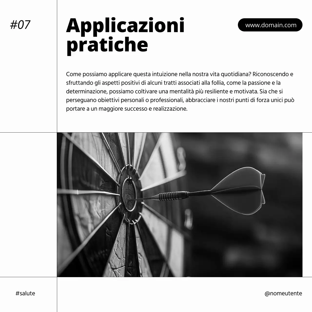 Bianco Arancione Viola Minimal Salute Notizie di approfondimento medico