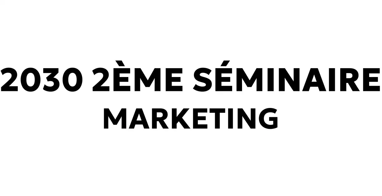 Séminaire d'entreprise à caractère glamour avec un logo anglais