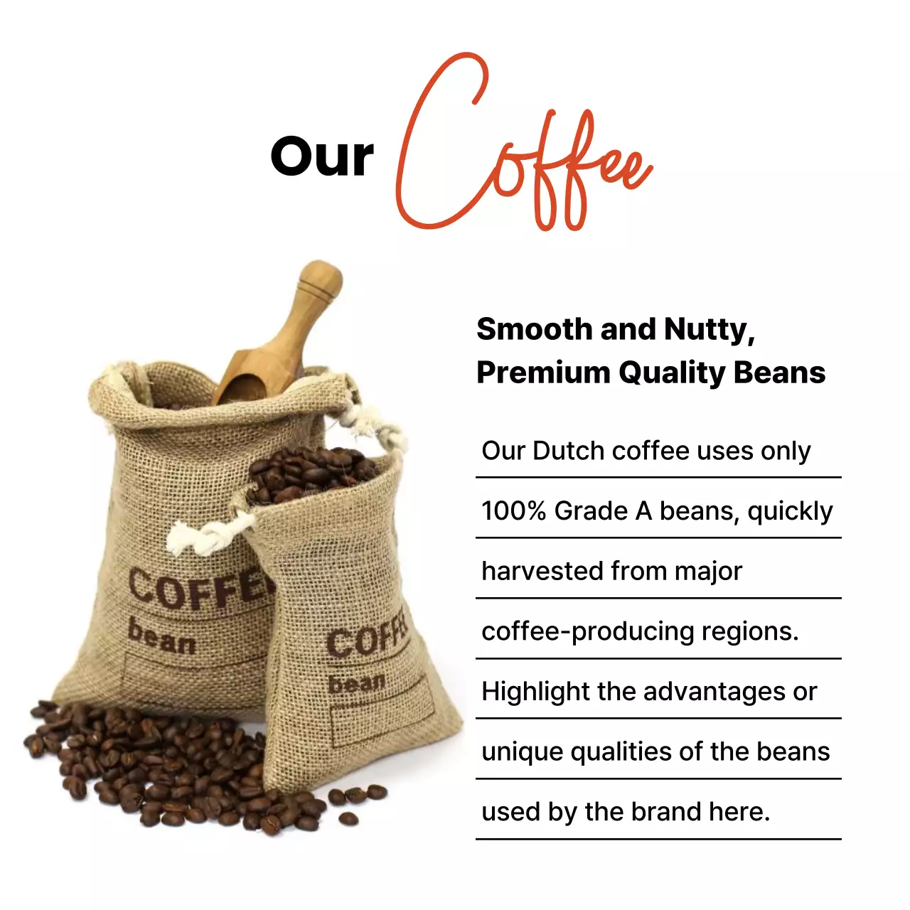 White Modern Cafe Promotion Social Media Post