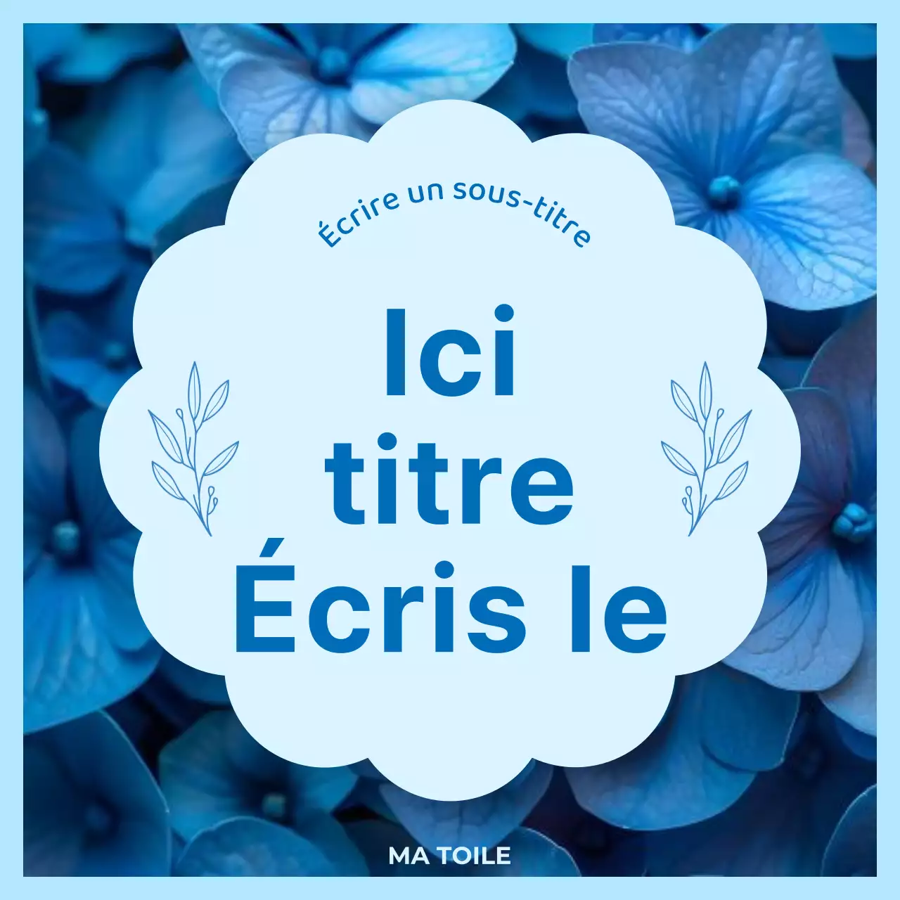 Couverture d'arrière-plan printanier minimaliste en jaune et bleu