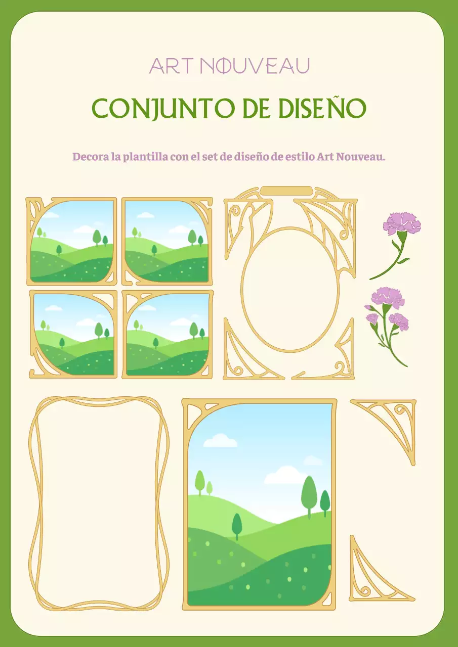 Promueva una venta clásica del Día de la Madre en chartreuse y marfil