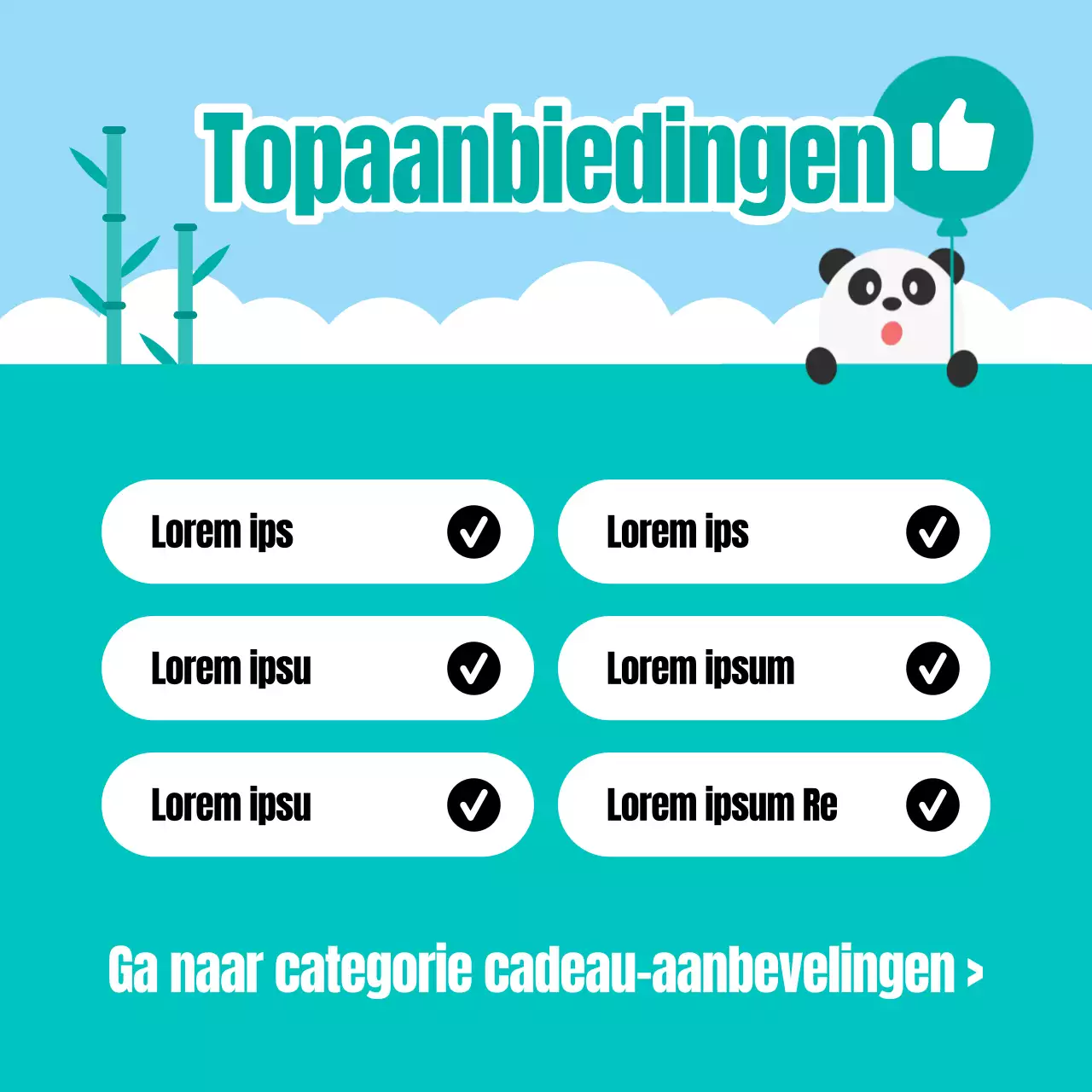 Een leuke kinderdagpromotie in een winkelcentrum met een gele achtergrond