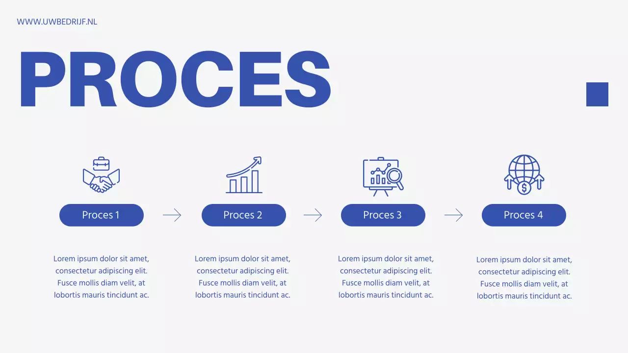 Introductie van Blue Minimal Business