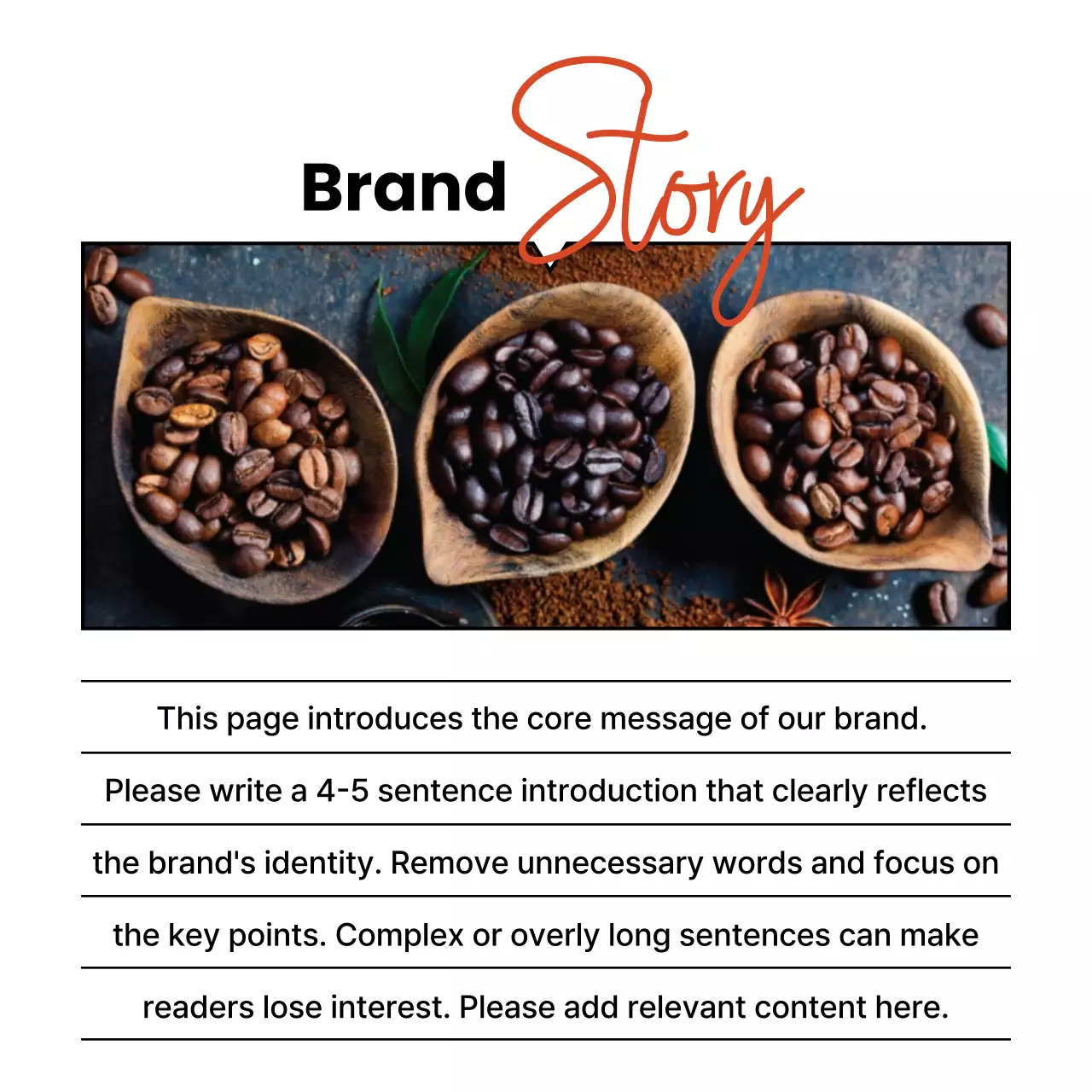 White Modern Cafe Promotion Social Media Post