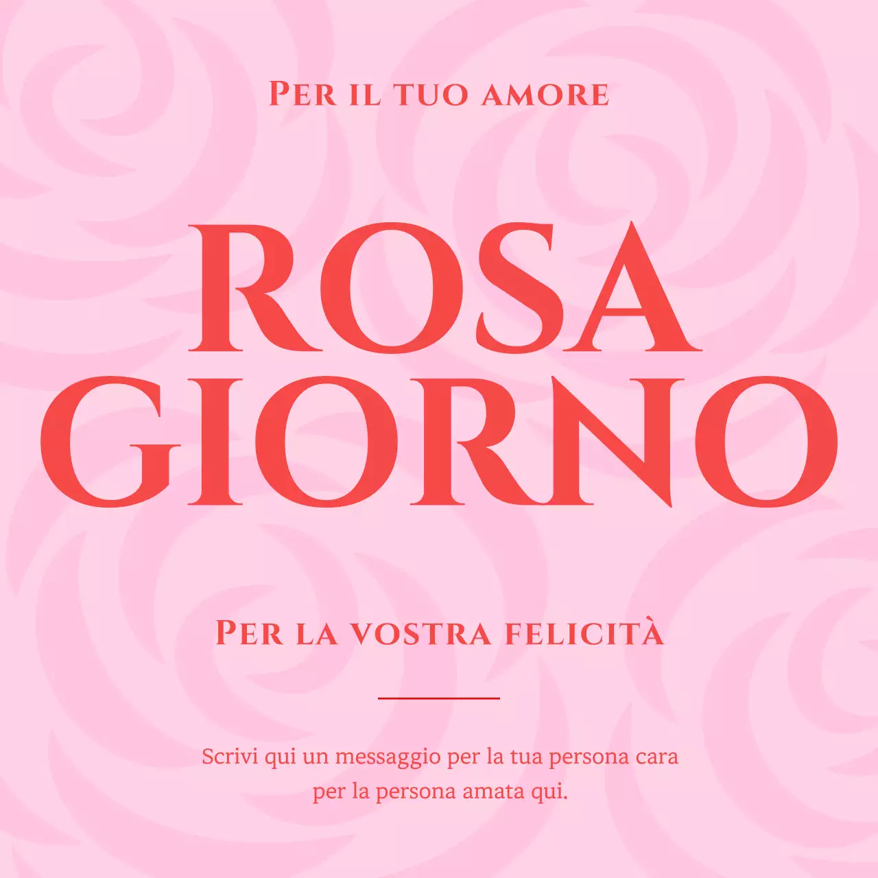 Promuovere una Giornata delle Rose kitsch in rosso e rosa
