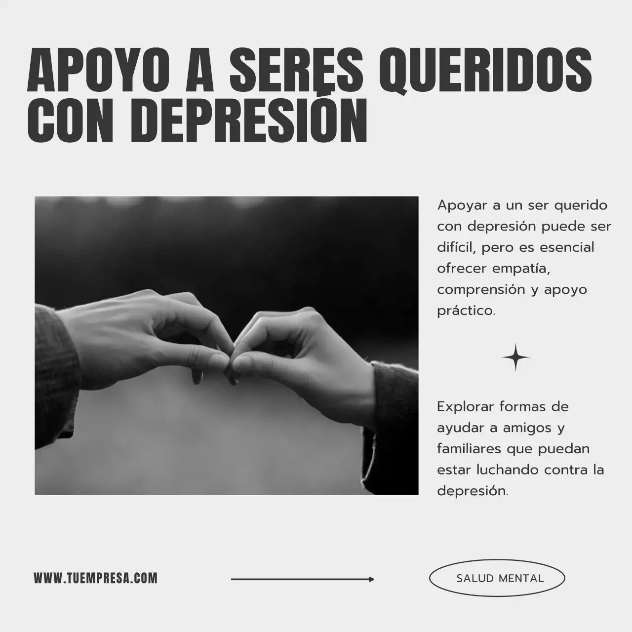 Beige y Gris Mínima Atención Mental Blog Psicología Promoción
