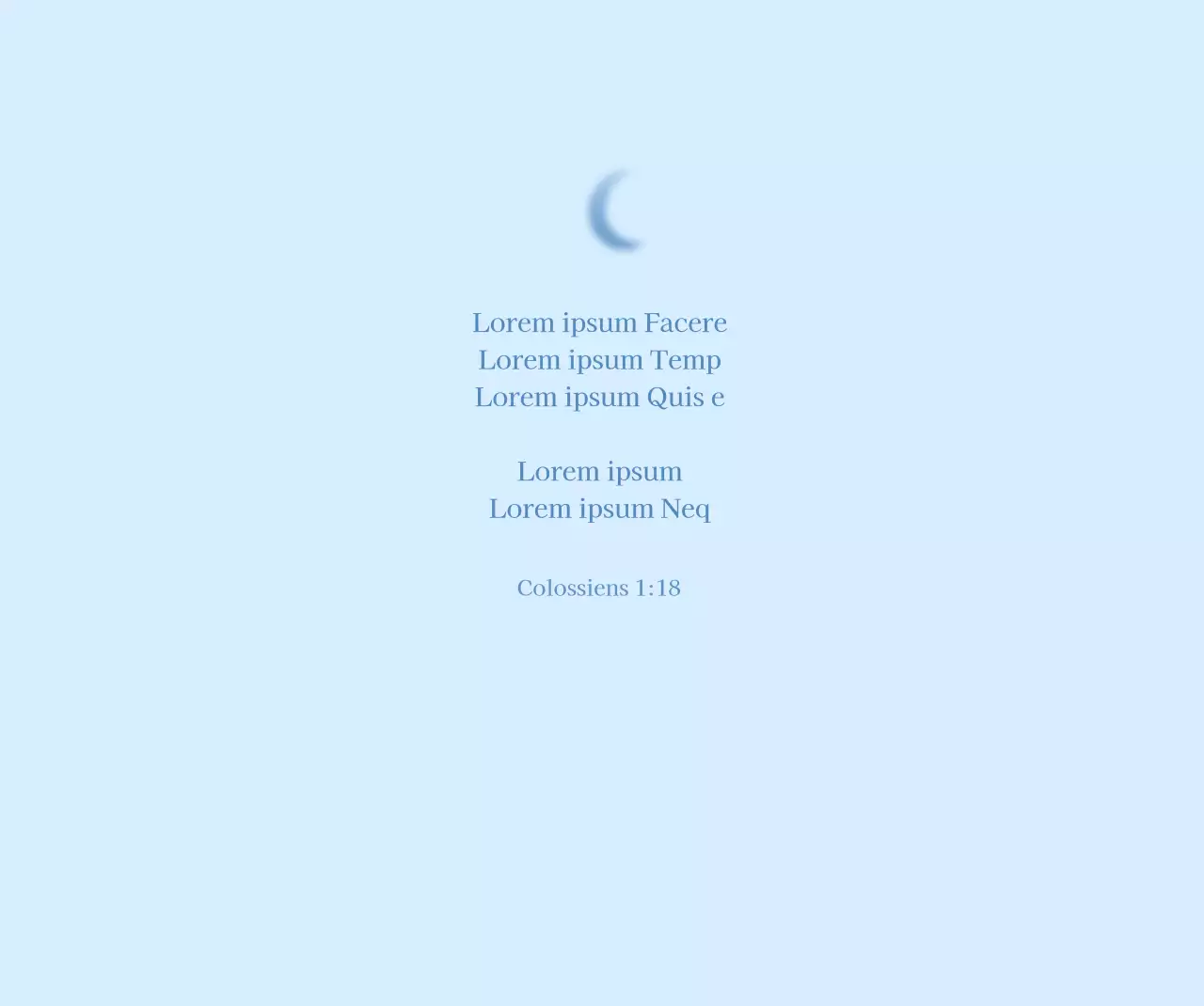 Versets bibliques émotionnels avec dégradés pour promouvoir votre église