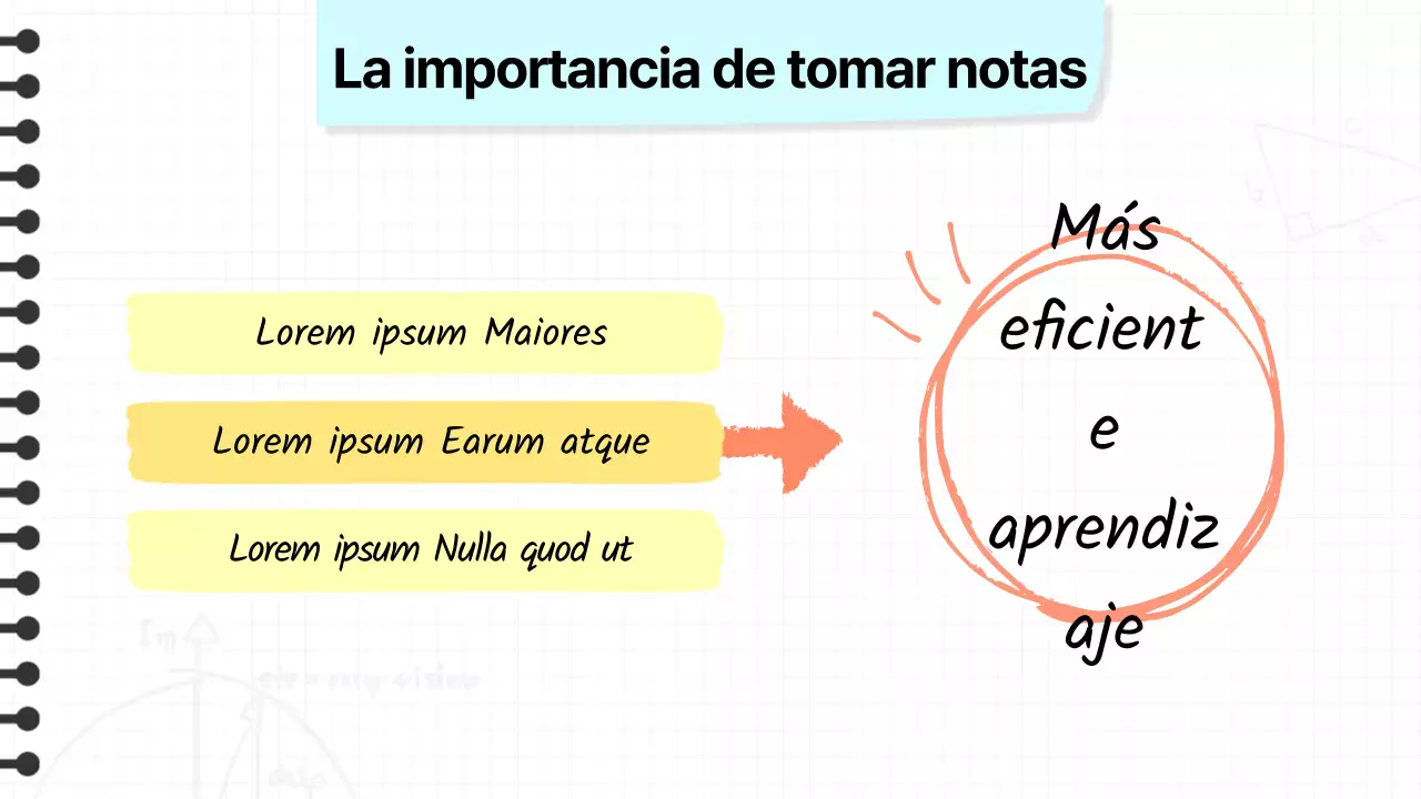 Sobre la toma de notas kitsch en amarillo y naranja