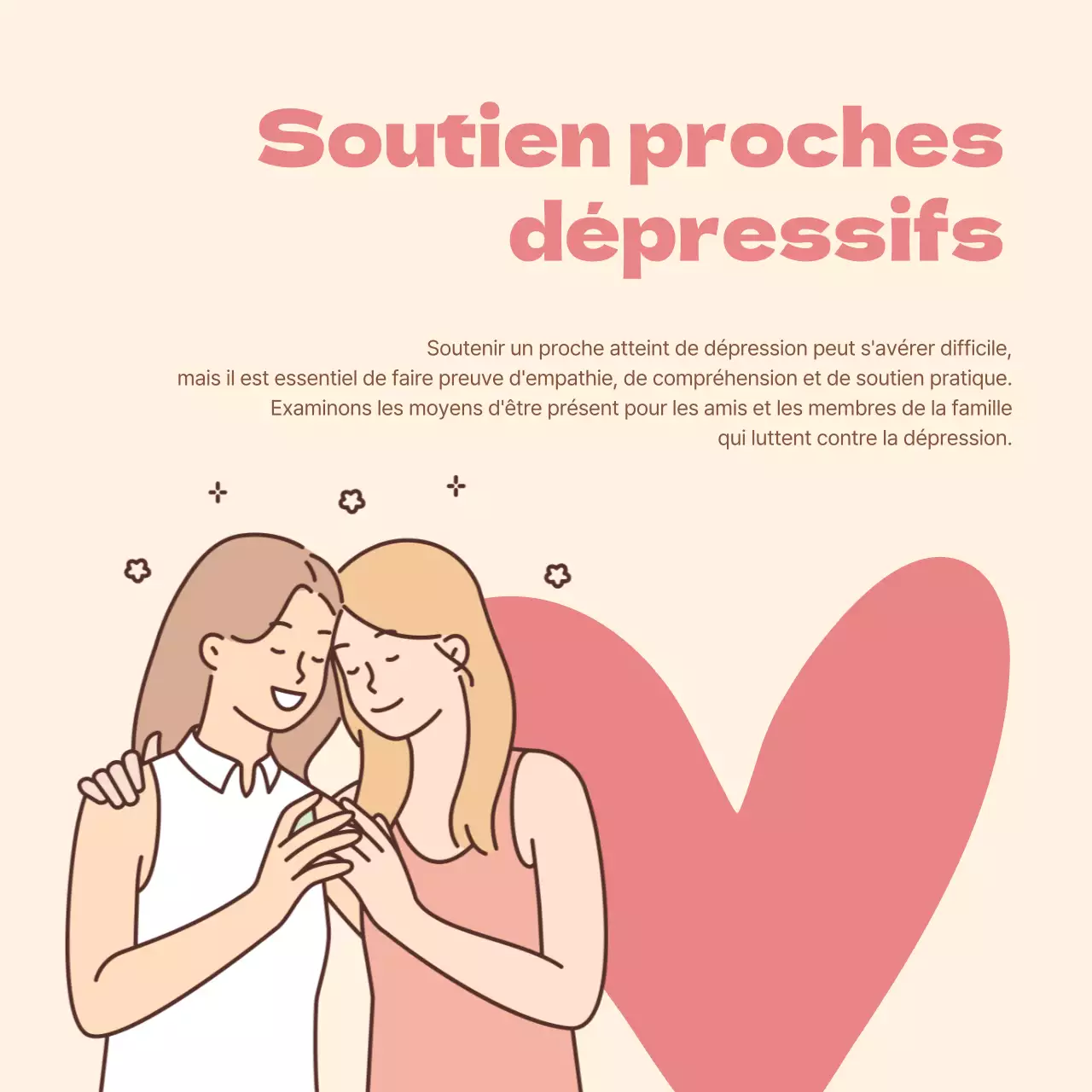 Croissance personnelle de base en beige