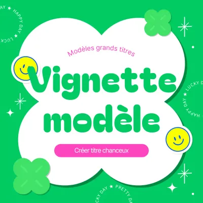 Couvrir d'un joli cadre vert