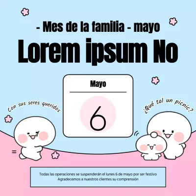 Bonitos cierres navideños alternativos en azul claro y rosa