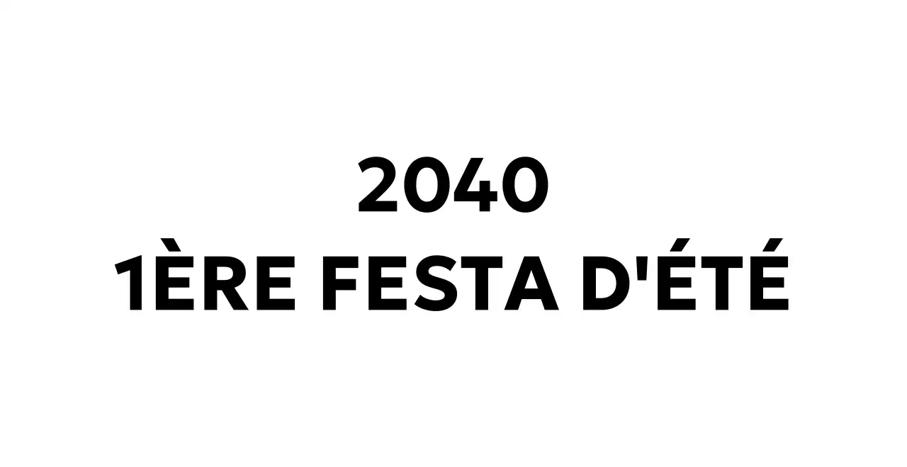 Un festival d'été ensoleillé avec des illustrations de palmiers