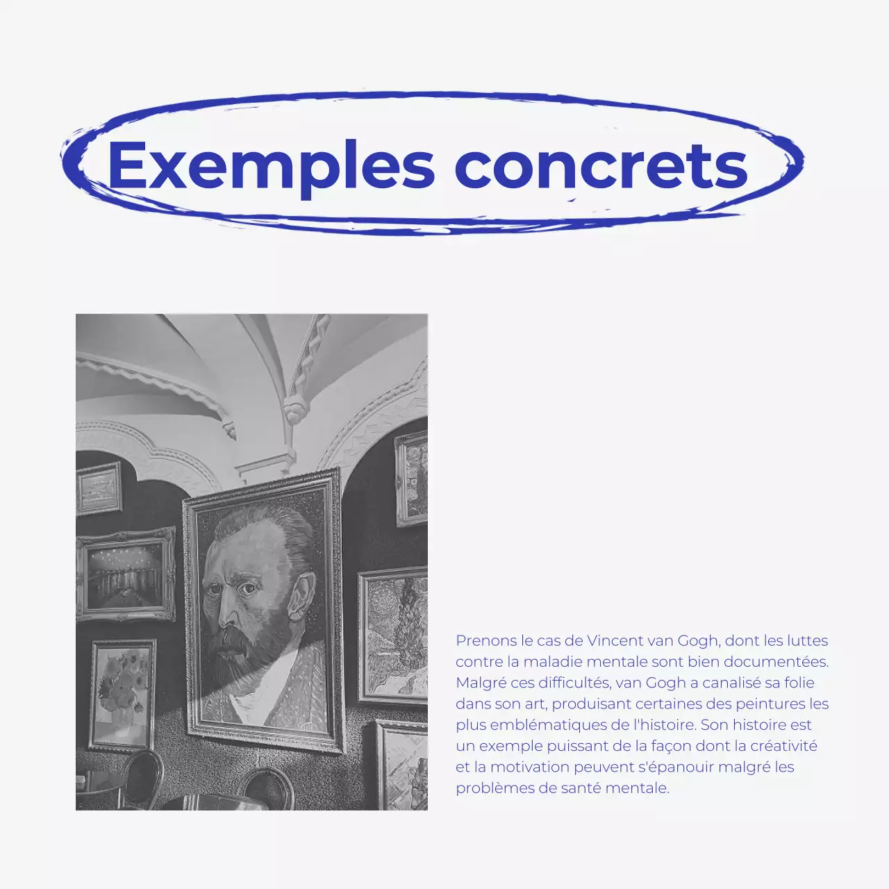 Stratégie médicale moderne bleue