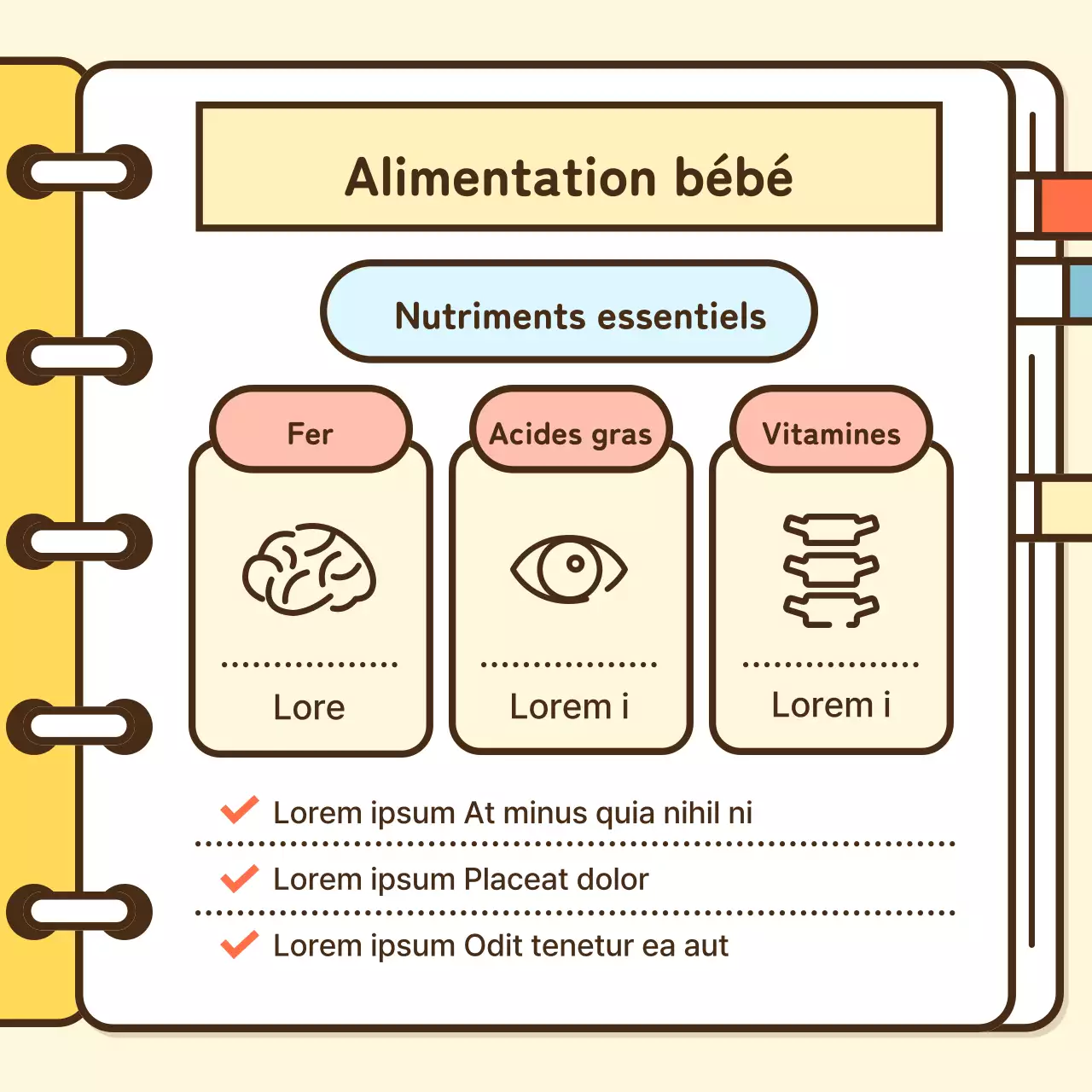 Tout sur l'art d'être parent avec un enfant jaune et orange