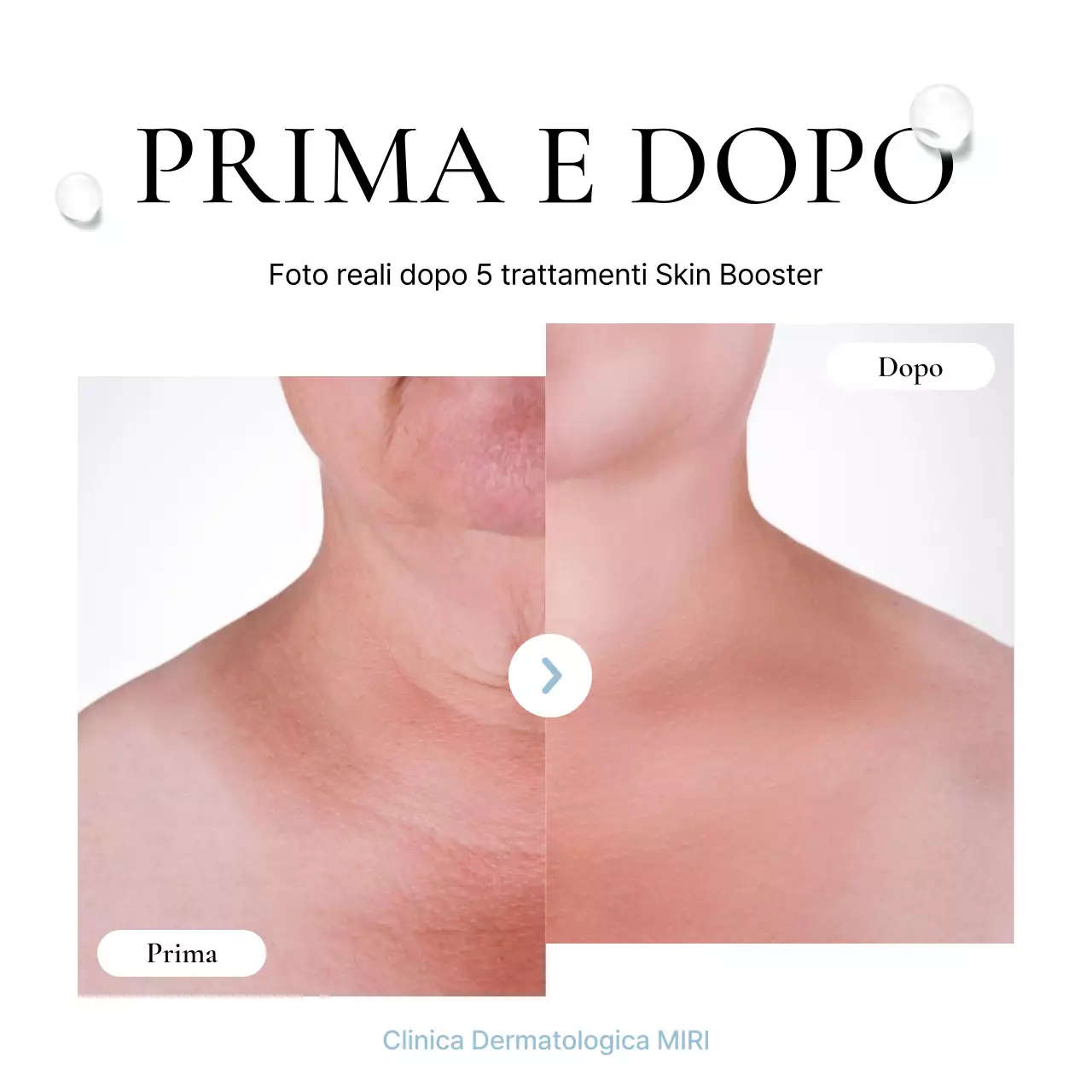 Social media kit di marketing ospedaliero per promuovere un semplice studio dermatologico in bianco e azzurro.