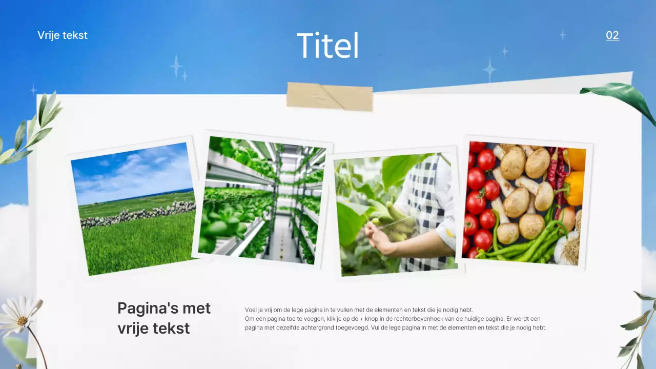 Hemelsblauw en voorstel voor natuurbehoud