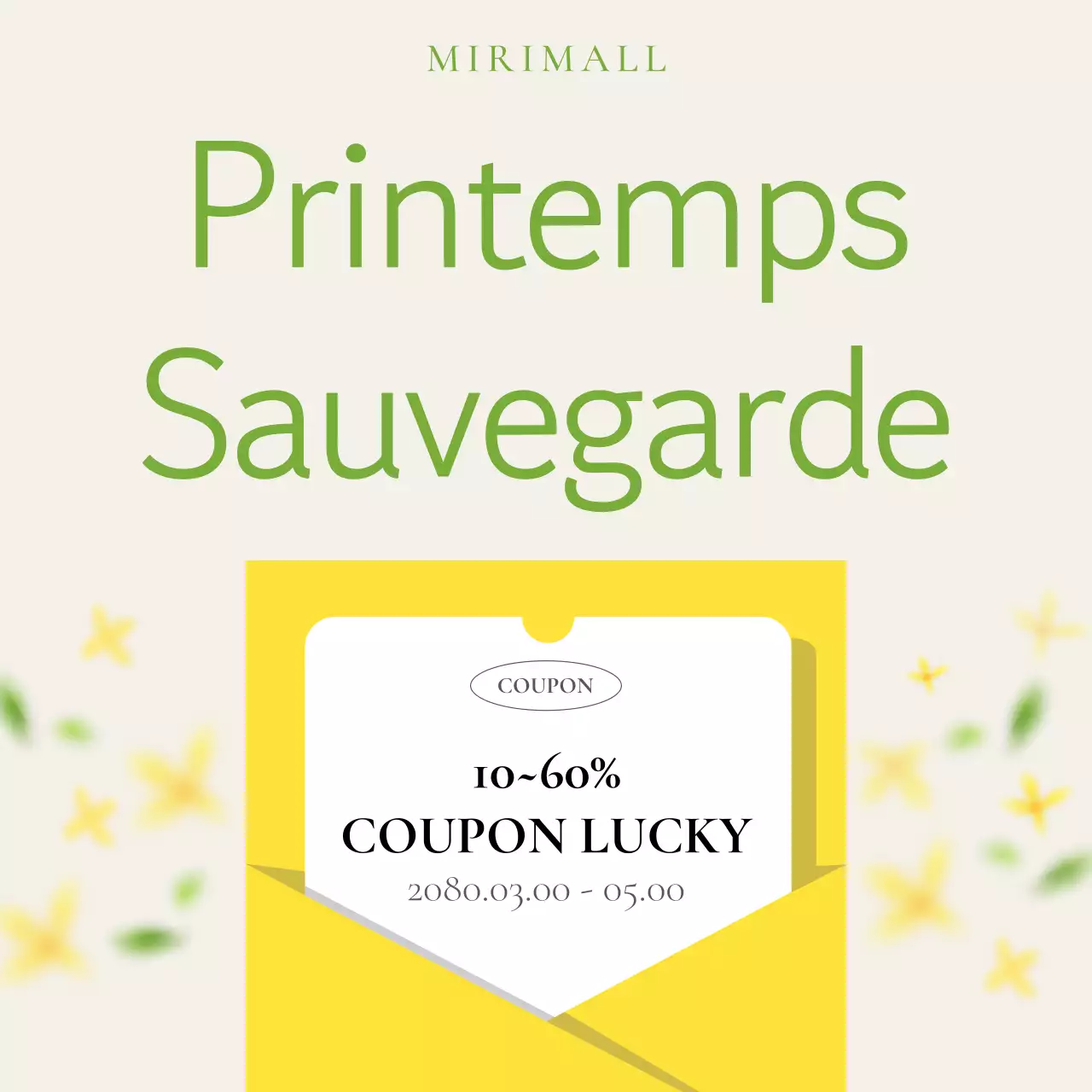 Promouvoir les soldes de printemps avec le beige et le rose en vogue